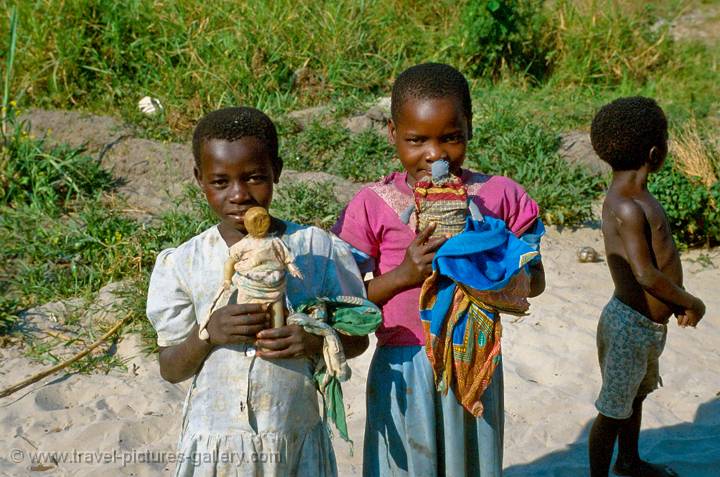 nice dolls girls, Lake Malawi