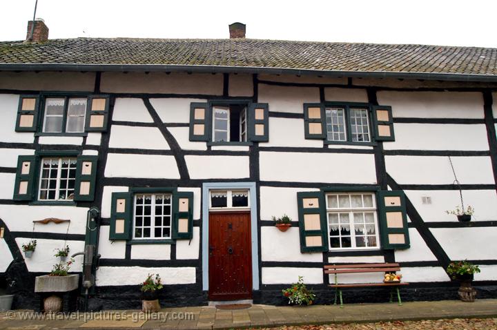 16th Century farmhouse, half-timber, Mechelen, Limburg