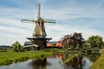 windmill in Bodegraven, South Holland