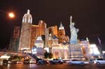 New York New York Casino by night