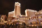 the Venetian Casino by night