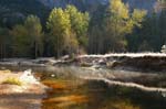 a cold morning, Yosemite Creek